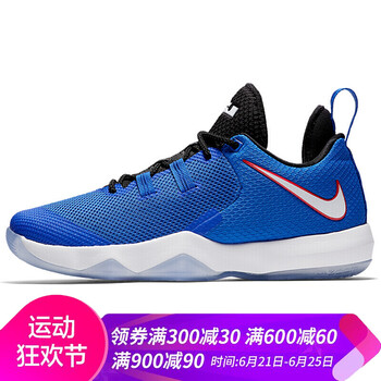 耐克（NIKE）籃球鞋AH7580-401 賽車藍/白 
