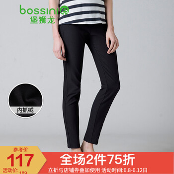 堡獅龍（bossini） 高腰 直筒褲 女 長(zhǎng)褲 休閑褲