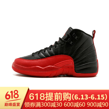 耐克（NIKE）籃球鞋病倒黑紅153265-002 