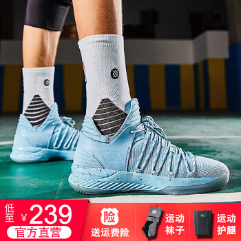 艾弗森籃球鞋藍(lán)色 