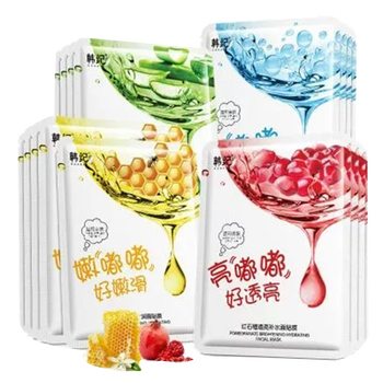 韓紀(jì)面膜控油平衡，清潔，細(xì)致毛孔，補(bǔ)水保濕，舒緩修復(fù)，提拉緊致，提亮膚色