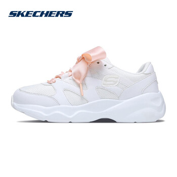 SKECHERS跑步鞋白色/淺粉色/WLPK 