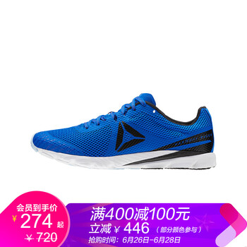 Reebok跑步鞋藍(lán)/黑色/白-BS8609 