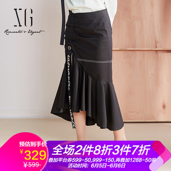 荷葉邊半身裙，微胖女孩的小心機