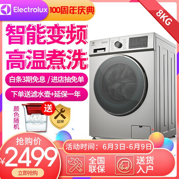 鈦灰銀洗衣機