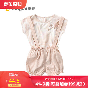 嬰兒男寶寶背帶褲