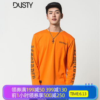 DUSTY 長袖 男士T恤 OR 