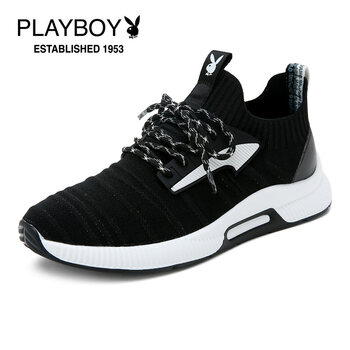 花花公子（PLAYBOY OUTDOOR）男士黑色 37