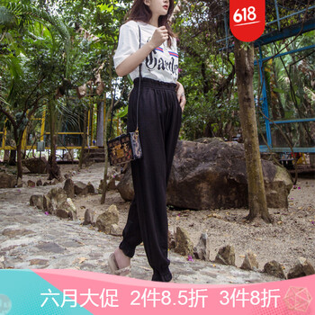 修身高腰小腳褲，微胖女生的福音