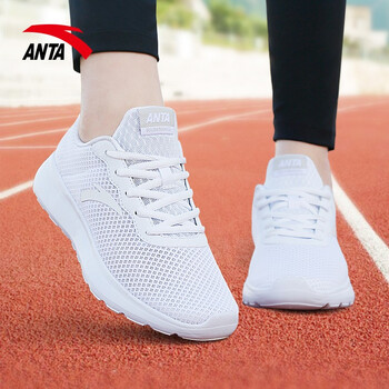 安踏（ANTA）跑步鞋白灰/安踏白5526-2 37