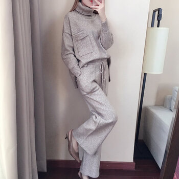女式套裝棉衣