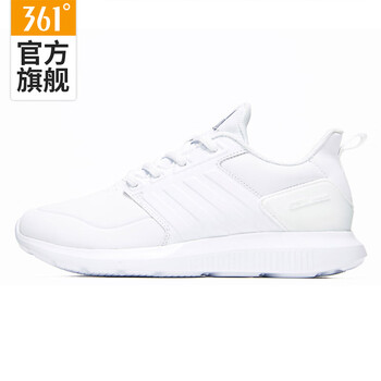 361度跑步鞋361度白/太空灰 35，36，37，38，39，40