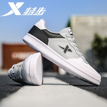特步（XTEP）板鞋9869白蘭 39