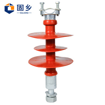 固乡 复合针式绝缘子 支柱绝缘子FPQW4-10/3T20 10KV 电缆支撑绝缘子