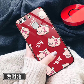 華為p9plus紅色
