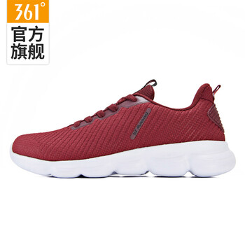 361度跑步鞋石榴果/曜石黑 44，39，40，41，42，43
