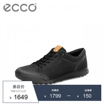 愛步（ECCO）男士黑色15061401001 40