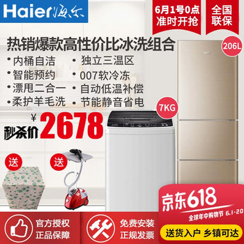 雙開門冰洗套裝