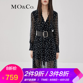 MO&Co. 碎花  連衣裙