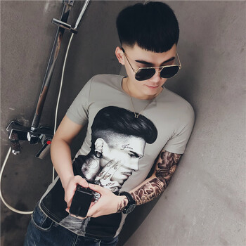 古萊登（GODLIKE） 短袖 男士T恤 A灰色 