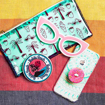 PopSockets 手機(jī)支架 海娜骷髏 Sugarskull on Linen