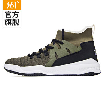 361度籃球鞋軍裝綠/烏黑色 44，36，45以上，37，40，41，42，43