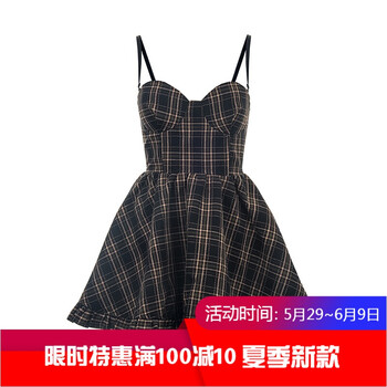 修身?xiàng)l紋裙，打造甜美小公舉