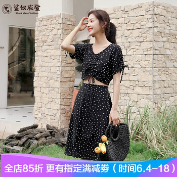 復(fù)古條紋連衣裙，打造優(yōu)雅女神范