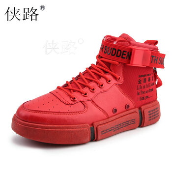 俠路男士棉紅色 40