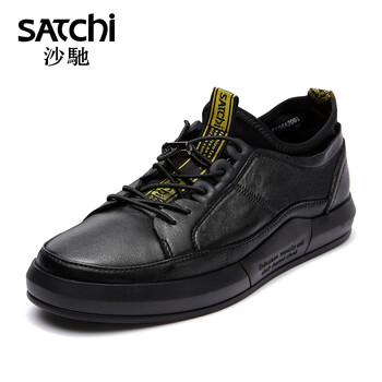 沙馳（SATCHI）男士黑色  41