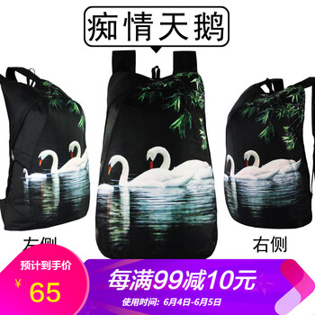 超輕雙肩包折疊包