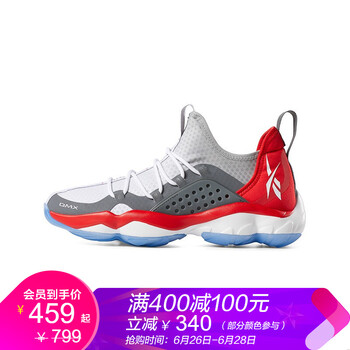 Reebok跑步鞋CN7710_白色 
