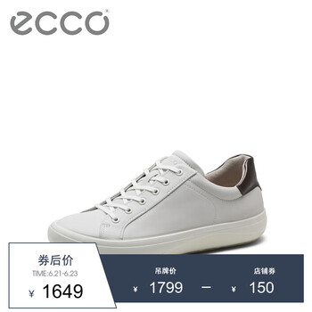 愛步（ECCO）男士白色43104459389 39