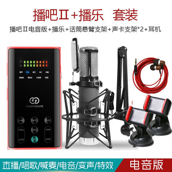森然（Seeknature）  懸掛式 麥克風 播吧二代電音版+森然播樂 麥克風