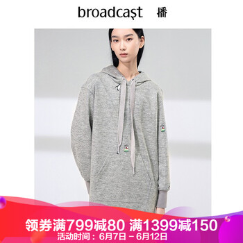 播（broadcast） 動物 刺繡，拼接，抽繩 連衣裙