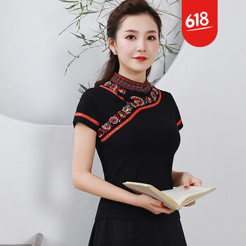 復(fù)古短袖襯衫，打造優(yōu)雅小仙女