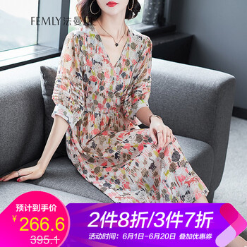 復古印花連衣裙，打造優(yōu)雅淑女范