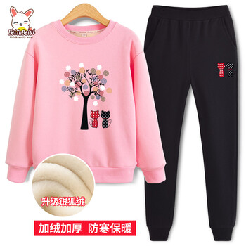 兒童加絨衛(wèi)衣圓領(lǐng)