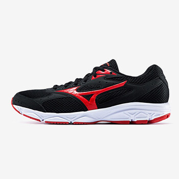 美津濃（MIZUNO）跑步鞋黑/大紅 41