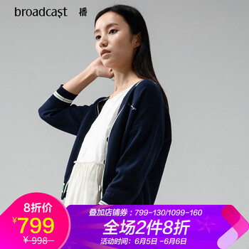 清爽針織開衫，微胖妹子的好幫手