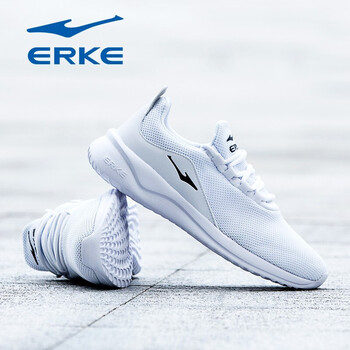 鴻星爾克（ERKE）跑步鞋正黑51119203137 