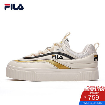 斐樂（FILA）板鞋金色/標(biāo)準(zhǔn)白-GD 