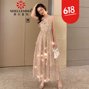 夏日穿搭，時(shí)尚條紋連衣裙來(lái)助力