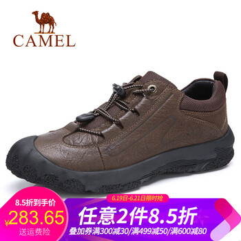 駱駝（CAMEL）男士A832380190  暗棕 41