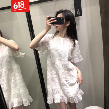 荷葉袖連衣裙，微胖界的福音