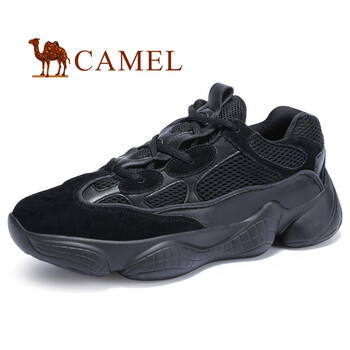 駱駝（CAMEL）男士A832525030，  黑色 男款 42
