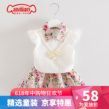女童裝夏裝1到2歲