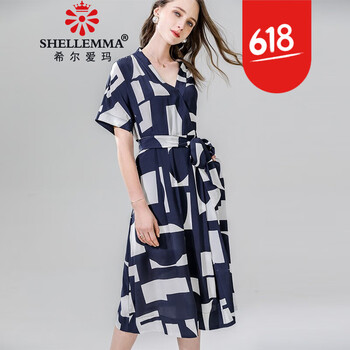 簡(jiǎn)約風(fēng)印花裙，打造優(yōu)雅小仙女