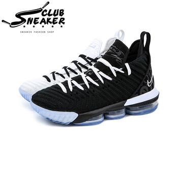 耐克（NIKE）籃球鞋左黑右白BQ5970-101 