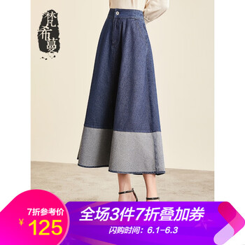 元素,流行,大擺,牛仔裙,趨勢,新款,樣式
